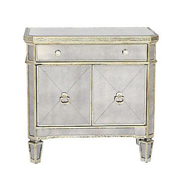 Mirrored Nightstand Borghese Collection Z Gallerie