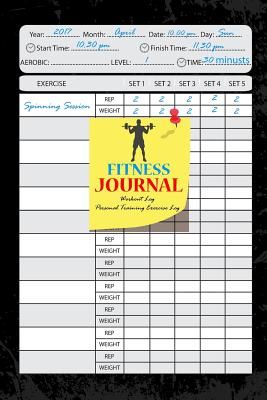 GYM DIARY EXERCISE & WORKOUT LOG** WEIGHT TRAINING LOG BOOK TRAINING JOURNAL 