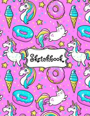 Sketchbook for Girls: Blank Pages, 110 pages, White paper, Sketch, Doodle  and Draw